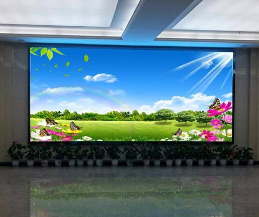 長沙室內全彩led顯示屏系統設備是怎么組成的？