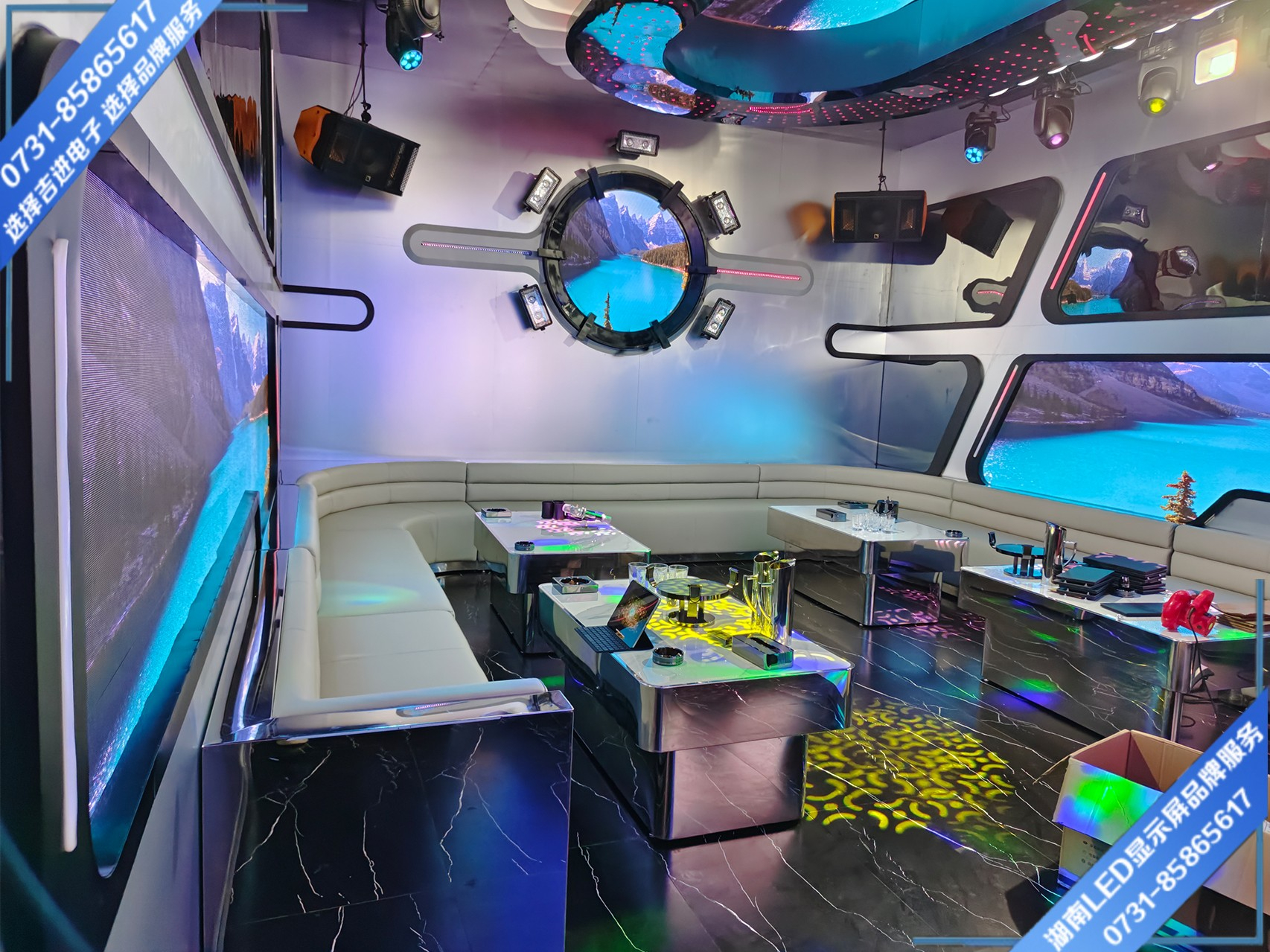 郴州市某酒店KTVLED顯示屏